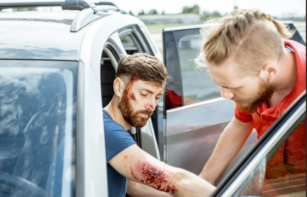 Serious injuries can occur if someone runs a red light